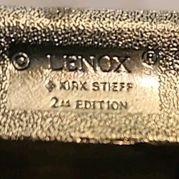 Lenox Santas Arrival Green Hot Air Balloon Stieff Pewter Ornament 2nd Edition - Picture 9 of 11